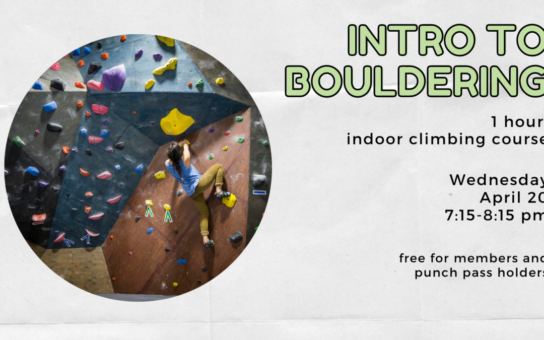 Intro to Bouldering Class