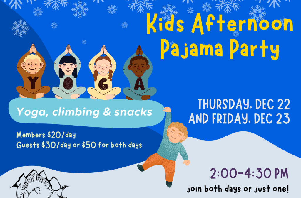 Kids Afternoon Pajama Party