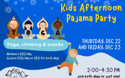 Kids Afternoon Pajama Party